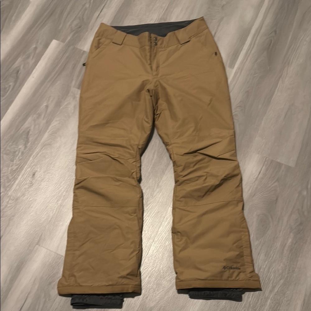Columbia Men's Tan Snowboarding Pants